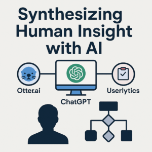 UX lead analyzes interview transcripts with AI tools to shape Skyway Industrial Park strategy